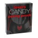 EDIBLE CANDY POSING POUCH WITH HEART