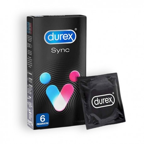 PRESERVATIVOS DUREX SYNC 6 UNIDADES