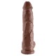 KING COCK 10” REALISTIC DILDO WITH BALLS LATIN