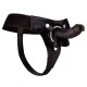 STRAP-ON REALISTA DE CUERO OUCH! 7 PULGADAS NEGRO