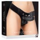 STRAP-ON REALISTA DE COURO OUCH! 8 POLEGADAS PRETO